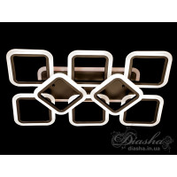 Cветодиодная люстра Diasha MX2400/6+2S BK LED 3color dimmer