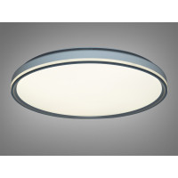 Світлодіодна смарт люстра таблетка, без пульта, 72W, сіра Diasha WF-71GREY