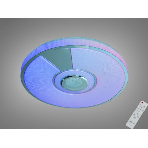 Смарт LED люстра біла 80 Вт RGB з Bluetooth Diasha DB-8309/500RGB+MP3