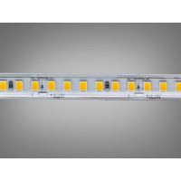 LED стрічка 24в, 180 шт/м, герметична, 8мм, теплий Diasha N24-2835-180-WW-65-8