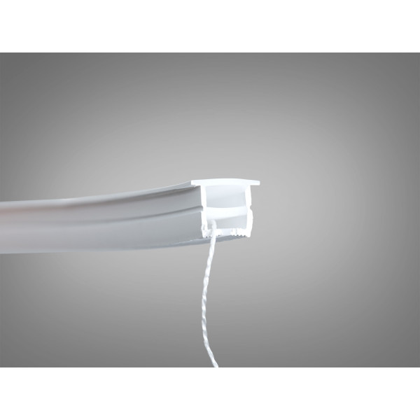 Гнучкий профіль врізний стрічки IP67 білий 9 мм Diasha PLS-1212ENIN