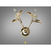 АКЦІЯ! Красиве галогенне бра, золото Diasha 9462/2GP