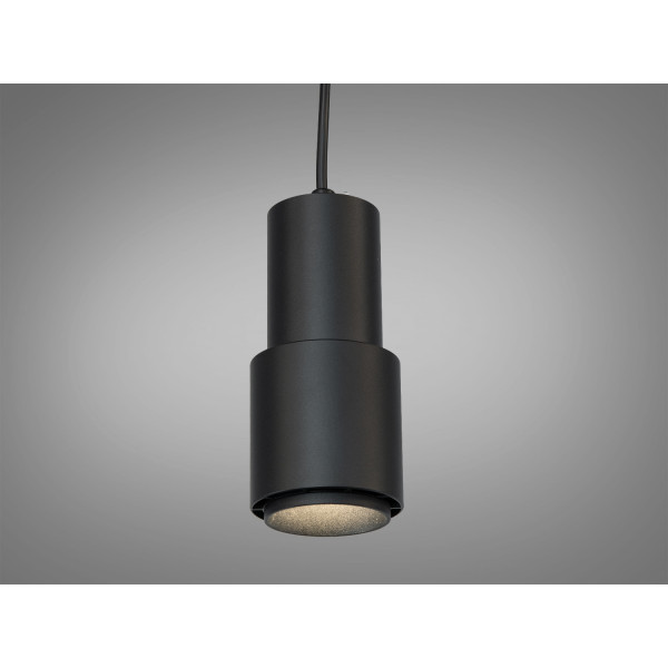 Підвісний світильник чорний GU10 одинарний Diasha QY-H1129B+B-M