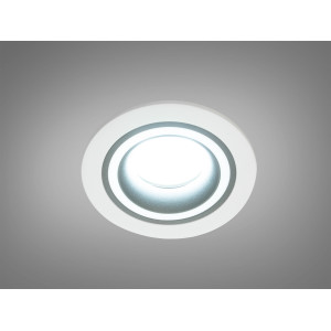 Поворотний точковий світильник серія "Аluminium" Diasha QXL-1731-R-WH+BK