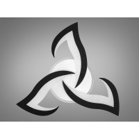 Стельова світлодіодна люстра з пультом, димером, 45W, чорна Diasha 8146/3BKLED3colordimmer