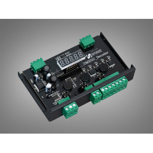 DMX контролер для RGB та SPI стрічки Diasha PC-H10-DMX512-SPI+RGBCW