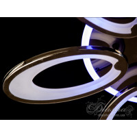 Cветодиодная люстра в спальню с пультом Diasha 1673/6BHR LED 3color dimmer 