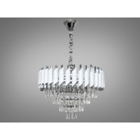 Люстра в спальню, 9 ламп Diasha 9001-500WH+CH