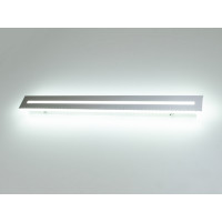 Сучасний настінний світлодіодний світильник планка, 60W, срібний Diasha 7313-60HR