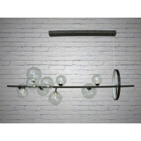 Люстра Loft на 10 ламп Diasha 1947-10BK