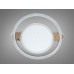 Стельова LED люстра Diasha золото 100W пульт Diasha 8819/600+400 Стельова LED люстра Diasha золото 100W пульт Diasha 8819/600+400