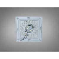 LED стельова люстра біла 45 Вт  Diasha DB-8501A/280x280RGB