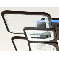 Потолочная светодиодная люстра с пультом и ночником Diasha MX2559/4+4CF LED 3color dimmer 