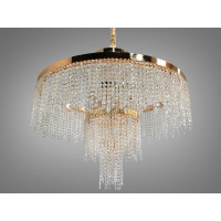 Хрустальная люстра в зал Diasha 376-800GD