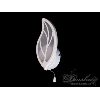 Светодиодное бра с выключателем 15W Diasha 8028/1WH