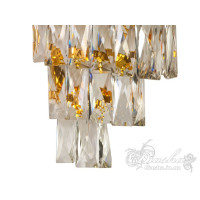 Бра с хрусталем Diasha 1013-2W BK+GG 