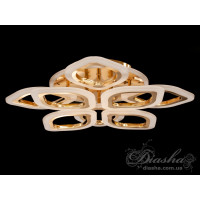 Cветодиодная люстра Diasha AS8073/4+4G LED 3color dimmer 