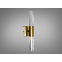 Вишуканий настінний світлодіодний світильник в зал, 6Вт, золото Diasha F3068GD