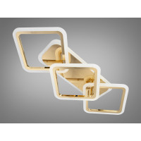 LED люстра в спальню 75W, хром Diasha A8160/2+1GLED3colordimmer