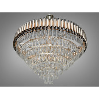 Люстра хрустальная 18 ламп Diasha 9001-950SGD+PB
