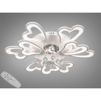 Стельова LED люстра Diasha золото з пультом 185Вт Diasha 8154/6+3WHdimmer