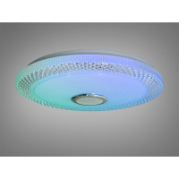 Стельова люстра LED біла 80 Вт RGB Bluetooth TUYA Diasha DB-8307/500RGB+MP3+TUYA
