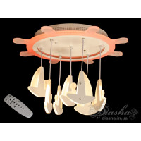 Люстра в детскую комнату с ночником и пультом Diasha 8162/500WH LED dimmer  