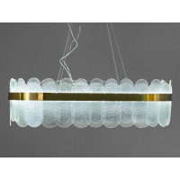 Підвісна кришталева люстра Diasha 803-800x300SGD золото LED 130 Вт Diasha 803/800x300SGD