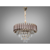 Люстра хрустальная 9 ламп Diasha 9001-500CF+SGD