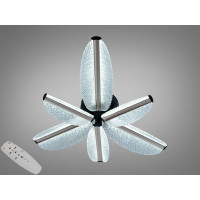 LED люстра шампань 65W до 25 метров цвет золотистый с пультом Diasha 2407/3+3CG