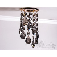 Точковий світильник із кришталевими підвісками Diasha 6016CGD-SM