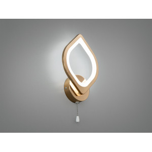 Настінне LED бра золото 17W три режими з шнурком Diasha 8073/1G