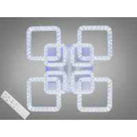 Люстра потолочная светодиодная с пультом 140W Diasha MX2771/4+4WHLED3colordimmer