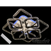 Cветодиодная люстра Diasha QX2517/4+4S BK LED 3color dimmer 
