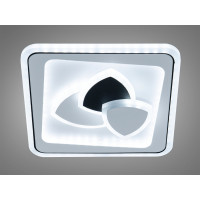 Мультифункціональний, мінімалістичний, стильний, акриловий, квадратний, світлодіодний світильник потужністю 42 Вт Diasha 12068