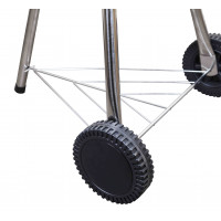 Гриль мангал барбекю угольный с крышкой LV 210712B