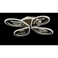 Люстра в зал светодиодная современная Splendid-Ray 286177/4+1 LED (BRUSH BRASS) Люстра в зал светодиодная современная Splendid-Ray 286177/4+1 LED (BRUSH BRASS)