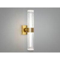 Лаконічно мінімалістичне світлодіодне бра, 5 Вт, золото Diasha F3018GD