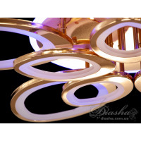 Cветодиодная люстра Diasha 8059/5+5G LED 3color dimmer