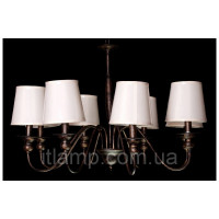 Классическая люстра с абажуром Linisoln 6026-8Br Классическая люстра с абажуром Linisoln 6026-8Br