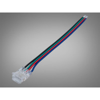Конектор для RGB стрічки  Diasha PCON4pin/CAB-10mm-clear