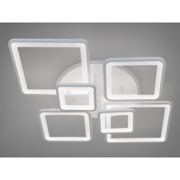 LED люстра в зал, 150W Diasha 8160/6WHLED3colordimmer
