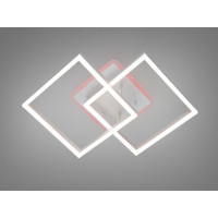 Стельова LED люстра біла 64W пульт димер 3 кольори Diasha 2546WHLED3colordimmer