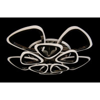 LED люстра светильник с пультом и подсветкой Linisoln 6521/5+5 BCH