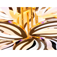 Лед люстры потолочные в зал Diasha 8092/6+3G LED 3color dimmer