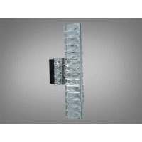 Бра настінне LED кришталеве хром 8 Вт Diasha D88010/B-320CH
