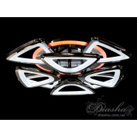 Cветодиодная люстра Diasha S8118/4+4BHR LED 3color dimmer 