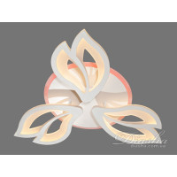 Люстра в спальню с пультом и подсветкой Diasha MX2645/3WH LED 3color dimmer