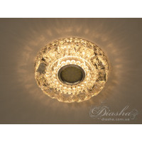 Кришталевий точковий світильник Diasha V-16007-WH6W