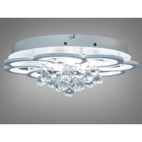 Стельова LED-люстра Diasha білий білий 60Вт пульт Diasha 2529WHdimmer